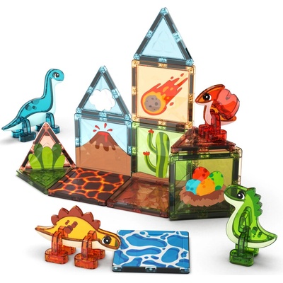 Geomag magnetic tiles dino