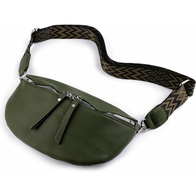 Kabelka crossbody 27x18 cm 5 zelená