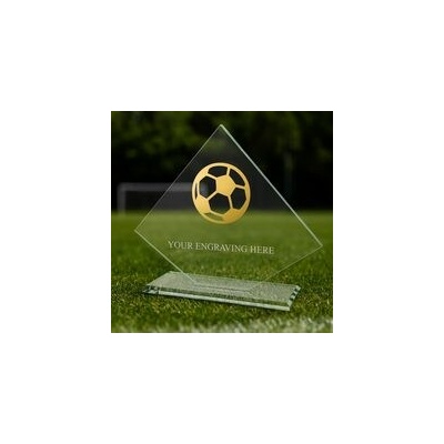 Poháry Bauer Skleněná trofej CRM202405M01 Fotbal