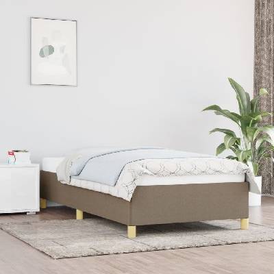 zahrada-XL 347145 Rám postele bez matrace taupe textil