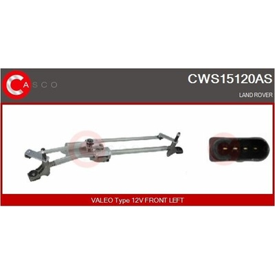 Systém čistenia skiel CASCO CWS15120AS