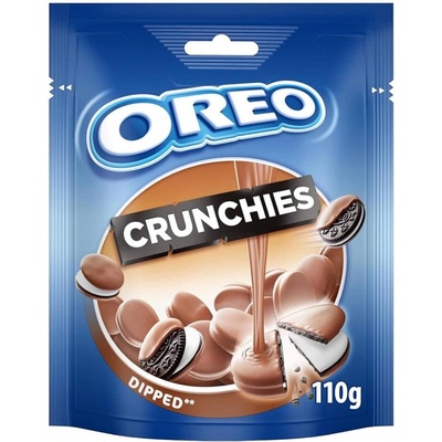 OREO Crunchies Dipped Бисквитки с шоколадово покритие 110гр