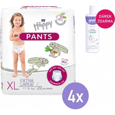Bella Happy Pants 5 Junior 11-18 kg 4x 22 ks