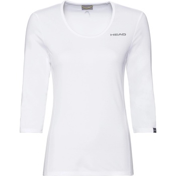 HEAD Тениска HEAD Club Tech 3/4 Sleeve T-Shirt - White