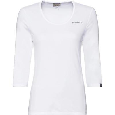 HEAD Тениска HEAD Club Tech 3/4 Sleeve T-Shirt - White