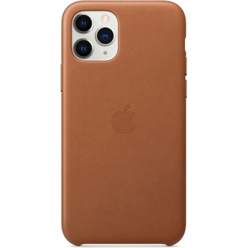Apple Калъф за Apple iPhone 11 Pro, естествена кожа, Apple Leather Case MWYD2ZM/A, кафяв (MWYD2ZM/A)