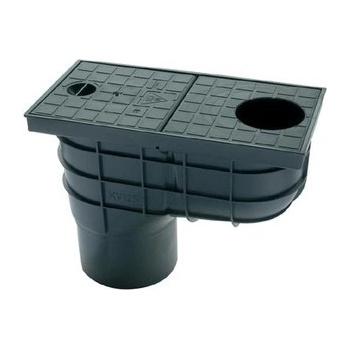 Haco Lapač strešných vôd LSV DN 110 čierny