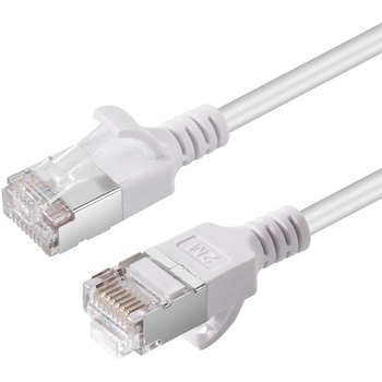Image 1 of MicroConnect V-FTP6A0015W-SLIM мрежов кабел Бяла 0, 15 м Cat6a U/FTP (STP) (CAT6A U-FTP Slim, LSZH, 0.15m)