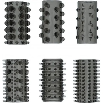 Image 1 of ToyJoy Комплект пенис удебелители Power 6бр. получерни