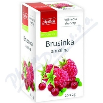 Apotheke Green Brusinka a malina 20 x 2 g