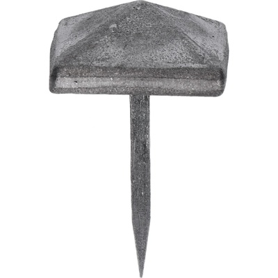 Kovaný klinec, hlavička 30 x 30 x 13 mm, hrot 3 x 2 x 34 mm