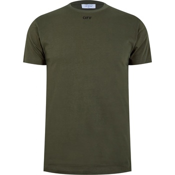 OFF WHITE Тениска OFF WHITE Men's Arrow Slim Cotton Short Sleeve T-Shirt - Khaki