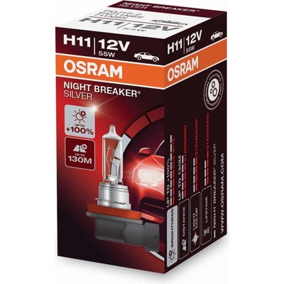 Osram Night Breaker Silver H11 PGJ19-2 12V 55W
