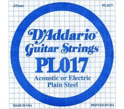 D'addario PL017