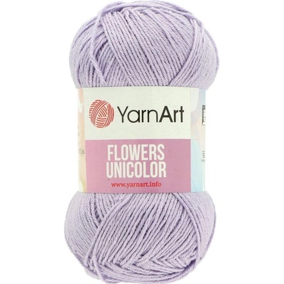 YarnArt Flowers Unicolor světle fialová 747