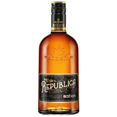 Božkov Republica Exclusive 38% 0,7 l (čistá fľaša)