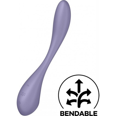 Satisfyer G Spot Flex 5+ Lilac na bod G ohebný ovládaný aplikací