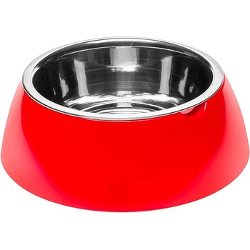 Ferplast Jolie L Rossa Ciotola - червена купа за храна или вода за кучета и котки 23, 3 x 7, 5 см - 1200 мл