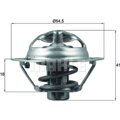 MAHLE Termostat, chladivo TX16282D