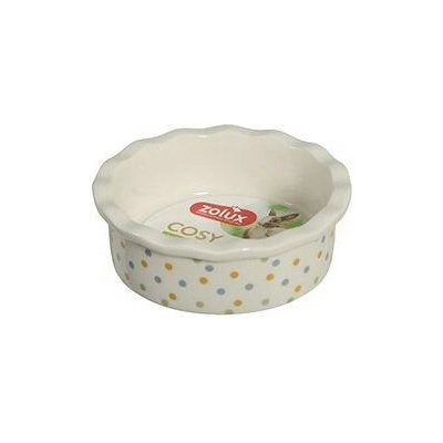 Zolux Miska keramická COSY hlodavec puntíky 100 ml