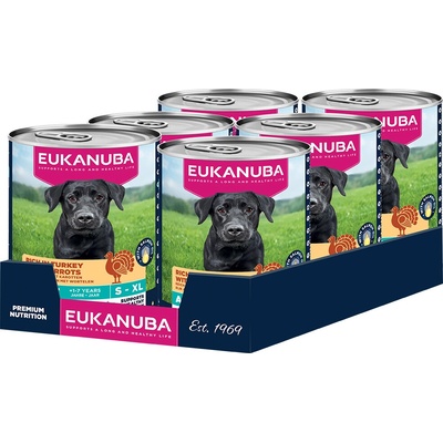 Eukanuba Adult bohaté na morčacie s mrkvou 24 x 400 g