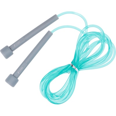 Fitforce JUMP ROPE Tyrkysová,Šedá