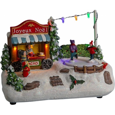 Fééric Lights and Christmas Vánoční dekorace, Malé kluziště, 21 cm – Sleviste.cz