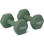 Amazon Basics Neoprene Dumbbell Weights Set, Pair of 10 kg - GND010 (GND010)