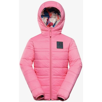 Alpine Pro Детско двустранно яке ALPINE PRO DOUWO розово ALPINE PRO | Rozov | Момичешки | 152-158