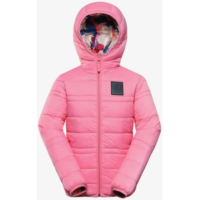 Alpine Pro Детско двустранно яке ALPINE PRO DOUWO розово ALPINE PRO | Rozov | Момичешки | 152-158