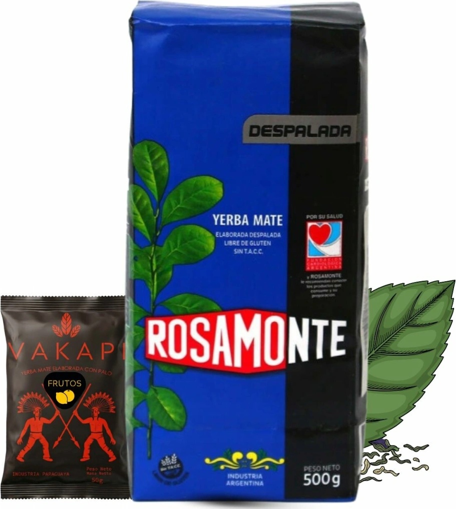 Rosamonte Yerba Maté Despalada 1000 g