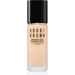 Bobbi Brown Weightless Skin Foundation SPF 15 дълготраен фон дьо тен с хидратиращ ефект цвят Warm Sand 30ml