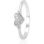 Silenti Jewelry Сребърен пръстен "Любов" - 10 - 62 мм (19.7мм диам. )