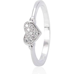 Silenti Jewelry Сребърен пръстен "Любов" - 10 - 62 мм (19.7мм диам. )