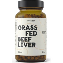 Nutriest Grass-fed lyofilizovaná hovězí játra 240 kapslí