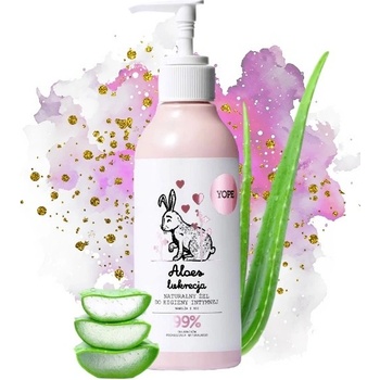 Yope Aloe and licorice. Prírodný gél na intímnu hygienu 300 ml