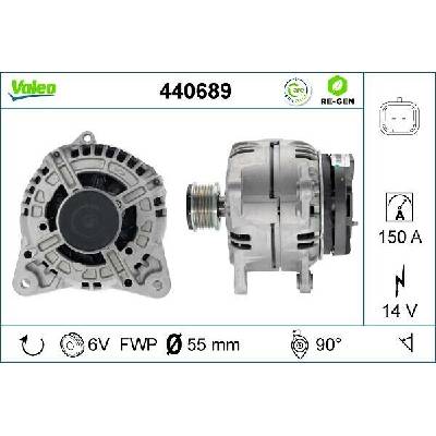 Alternátor VALEO 440689