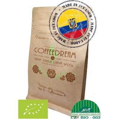COFFEEDREAM Káva EKVÁDOR GALAPAGOS San CRISTOBAL pražení Jemné mletí český turek 250 g