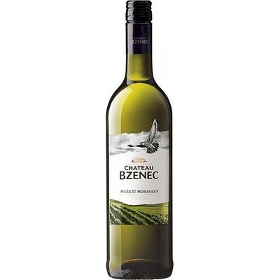 Chateau Bzenec Muškát Moravský 12% 0,75 l (holá láhev)