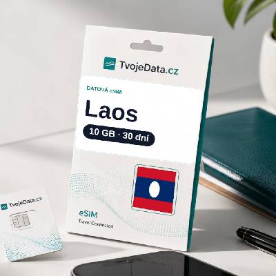 eSIM Laos 10 GB / 29 dní