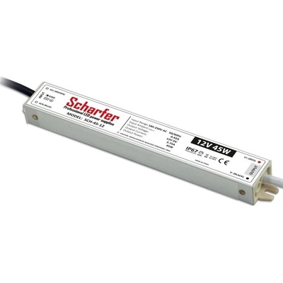 Ledshopik LED zdroj Scharfer SCH-45-12V 12V 45W 3,75A IP67 7 let záruka
