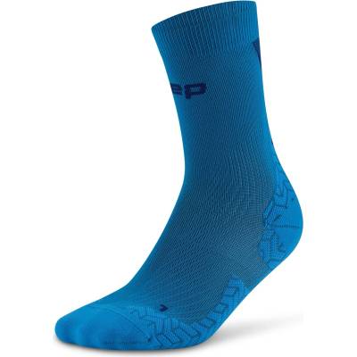 CEP Дамски чорапи за бягане CEP Women's Pro Run Ultralight Socks Mid Cut Running socks - Blue / Dark Blue - размер IV (201-9128-0313)