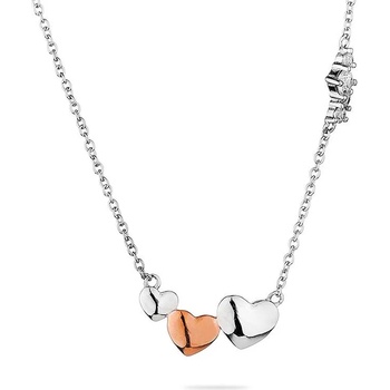 Image 1 of Swan Сребърно колие сърца JT880N Swan