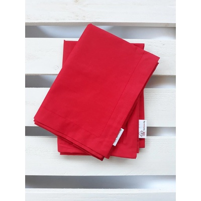 GoHome Две калъфки РАНФОРС - Червен