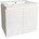 InterCeramic PVC шкаф за баня InterCeramic ICP 6046 W с порцеланов умивалник - стенен модел, 61 см (ICP 6046 W)
