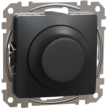 Schneider Electric SE Димер ротативен R3-370W LED3-200VA цвят Антрацит Sedna - SDD114501 (SDD114501)