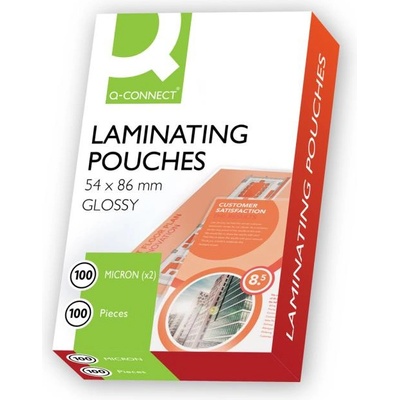Laminovacie fólie Q-Connect 54x86 100mic.