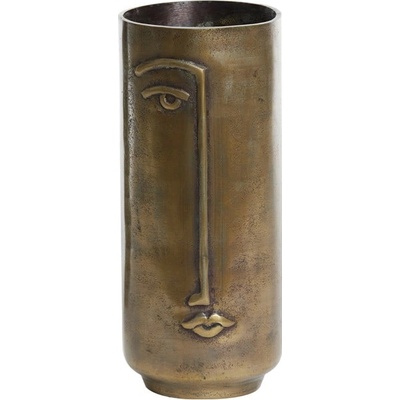 Light & Living Алуминиева ваза в бронзов цвят Capade - Light & Living (5839918)