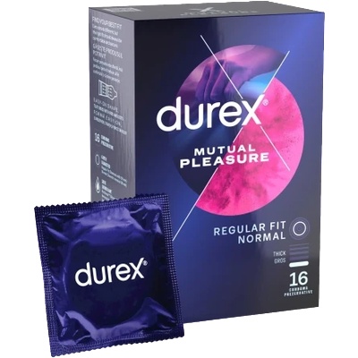 Durex 16 бр. Задържащи презервативи Durex Mutual Pleasure