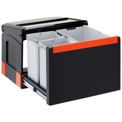 Franke Cube 50 14l, 2x8l Výsuvný kôš 134.0055.291
